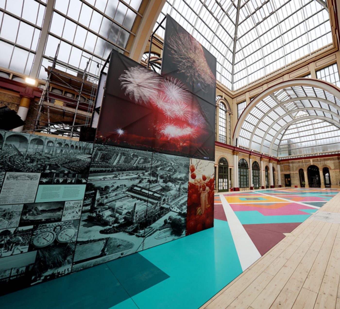 Photo Flash: Get a First Look at Alexandra Palace's Newly Restored East Court and Theatre  Image