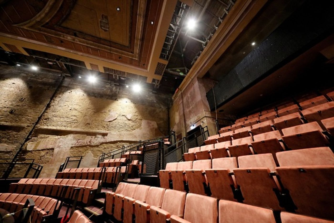 Photo Flash: Get a First Look at Alexandra Palace's Newly Restored East Court and Theatre  Image