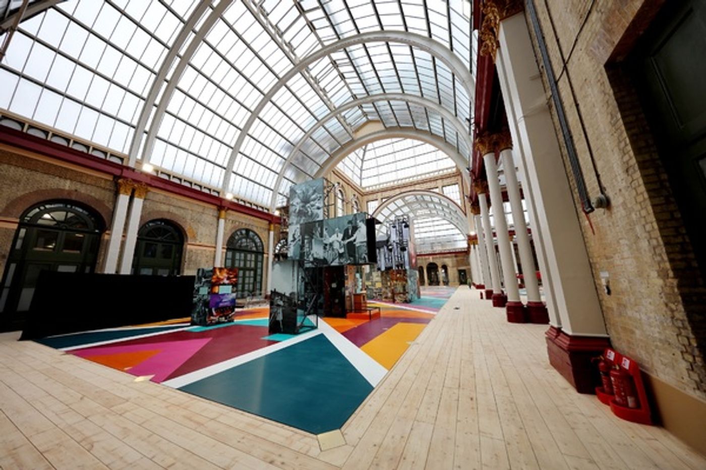 Photo Flash: Get a First Look at Alexandra Palace's Newly Restored East Court and Theatre  Image