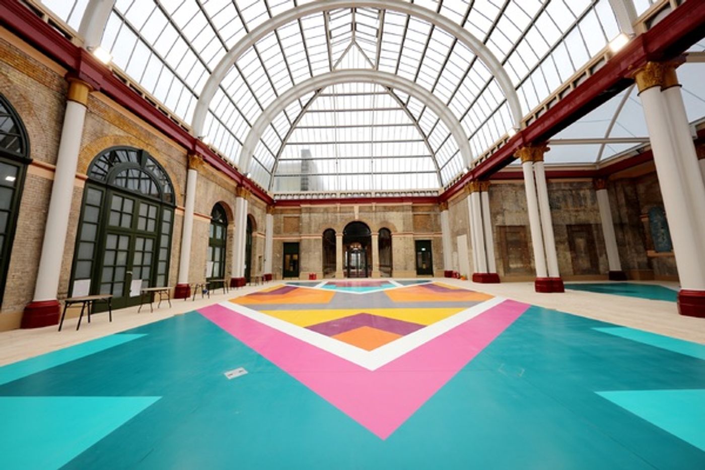 Photo Flash: Get a First Look at Alexandra Palace's Newly Restored East Court and Theatre  Image