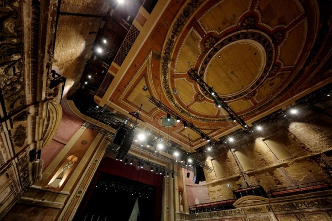 Photo Flash: Get a First Look at Alexandra Palace's Newly Restored East Court and Theatre  Image