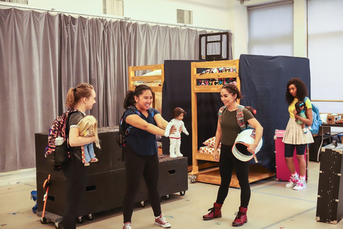 Photo Coverage: It's All About the Girl Power in Rehearsals with AMERICAN GIRL LIVE  Image