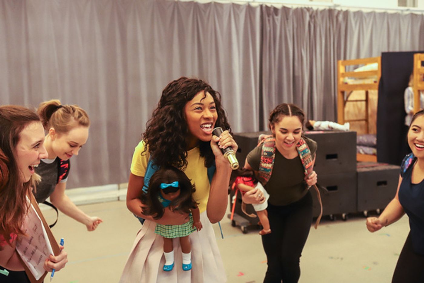 Photo Coverage: It's All About the Girl Power in Rehearsals with AMERICAN GIRL LIVE  Image