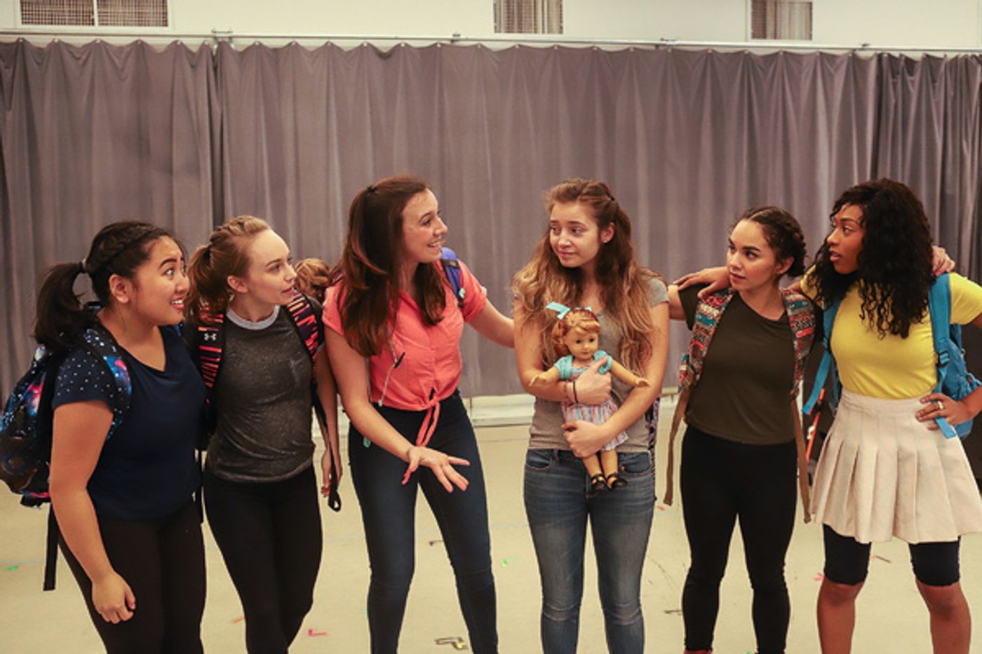 Photo Coverage: It's All About the Girl Power in Rehearsals with AMERICAN GIRL LIVE  Image