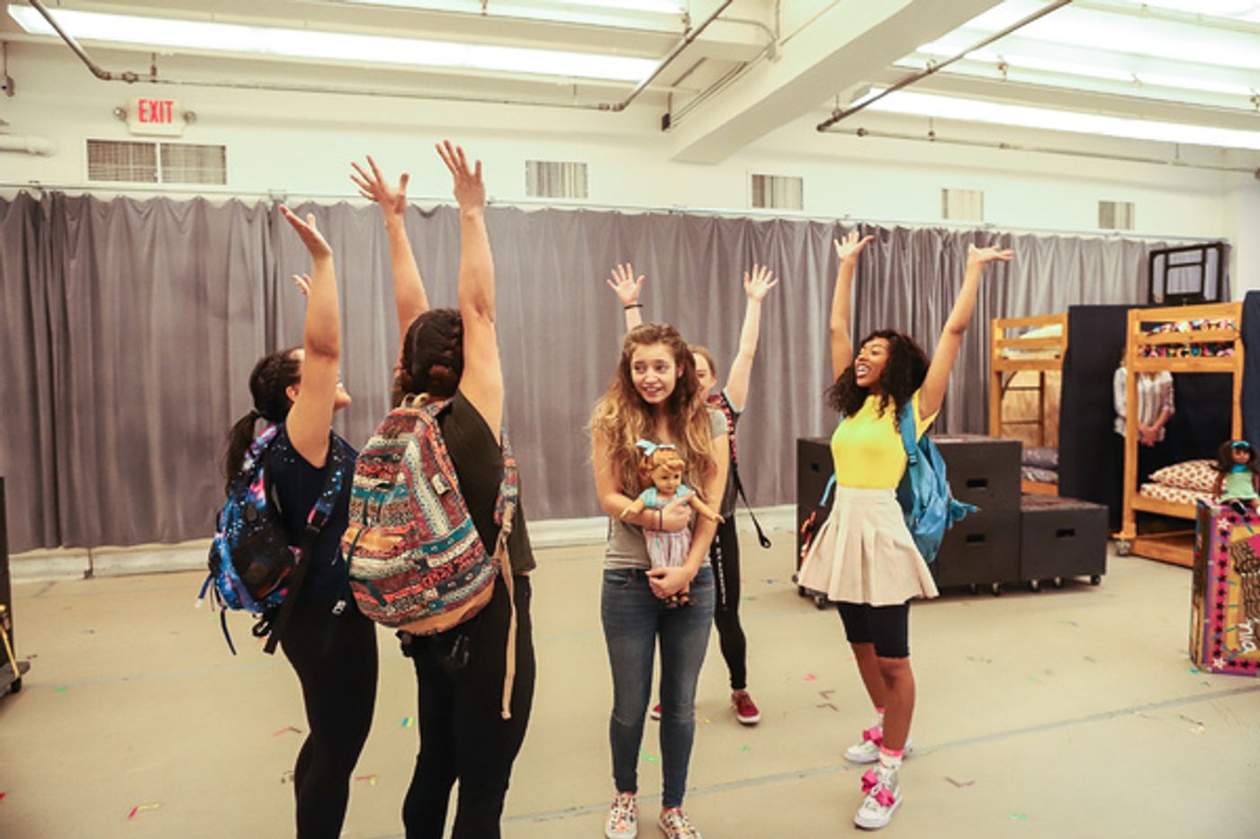 Photo Coverage: It's All About the Girl Power in Rehearsals with AMERICAN GIRL LIVE  Image