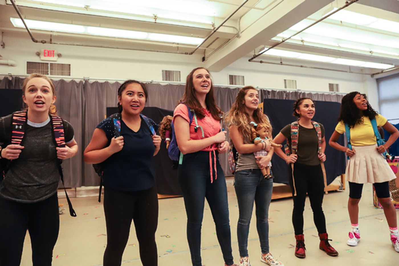 Photo Coverage: It's All About the Girl Power in Rehearsals with AMERICAN GIRL LIVE  Image