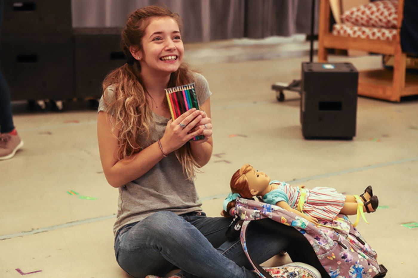 Photo Coverage: It's All About the Girl Power in Rehearsals with AMERICAN GIRL LIVE  Image