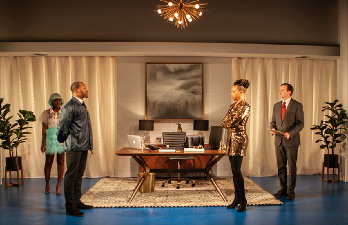 Mayaa Boateng, Marcus Callender, Cherise Boothe, Dashiell Eaves at 