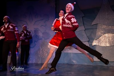 Elizabeth Stevens (Rhoda) and David Midkiff (Eddie) Photo