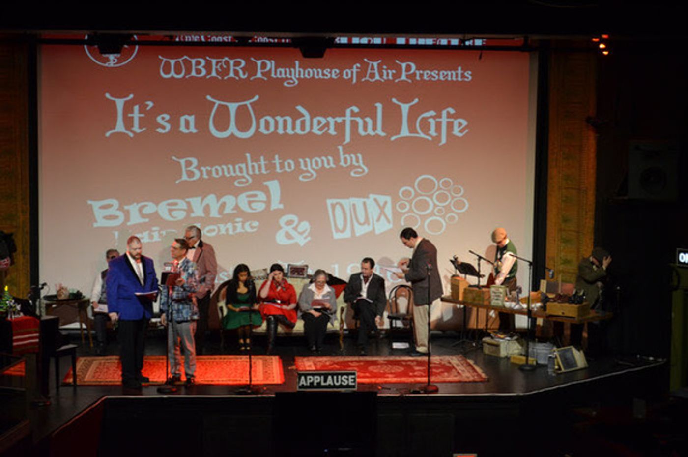 Photo Flash: First Look at IT'S A WONDERFUL LIFE: A LIVE RADIO SHOW At Vagabond Theatre Company  Image