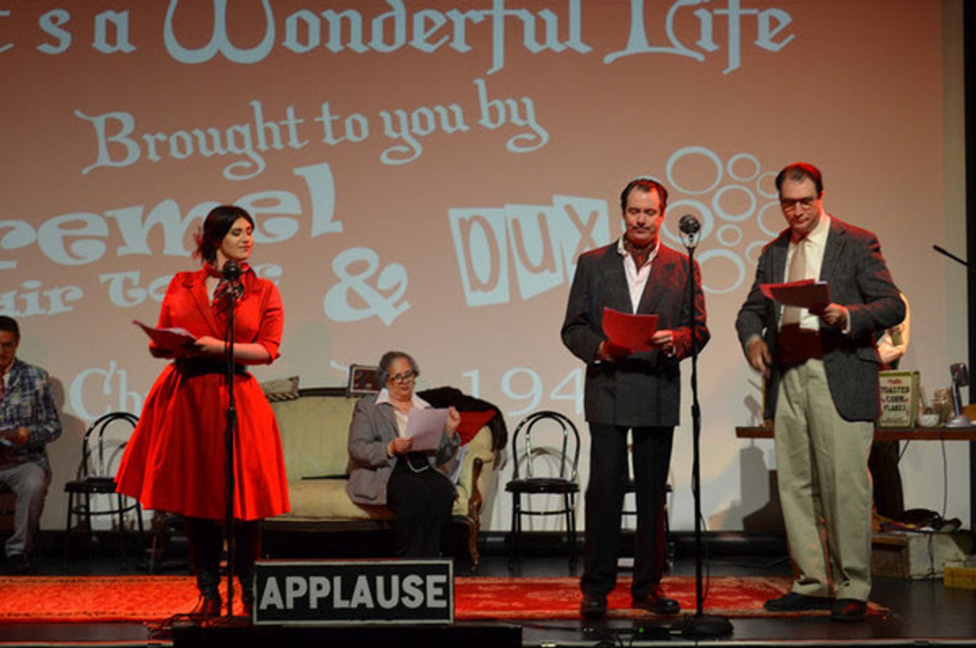 Photo Flash: First Look at IT'S A WONDERFUL LIFE: A LIVE RADIO SHOW At Vagabond Theatre Company  Image