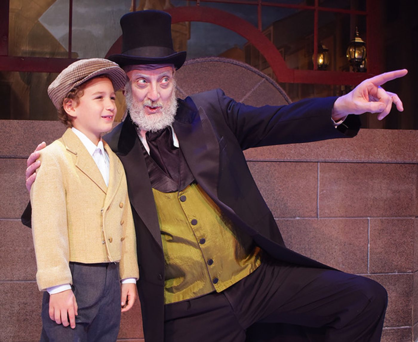 Photo Flash: Charles Dickens' A CHRISTMAS CAROL Takes The Beef & Boards Stage  Image