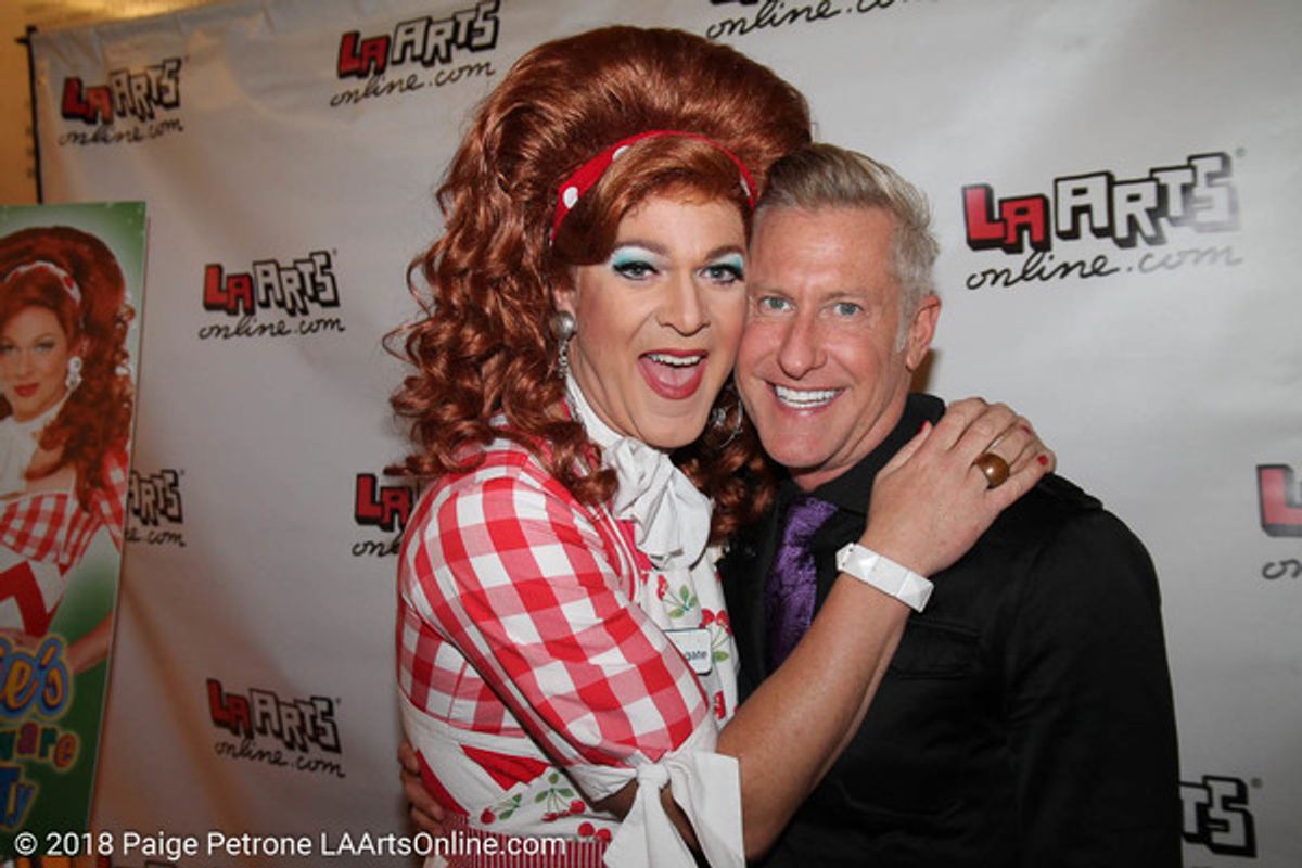 Dixie Longate and Joe Everett Michaels
 at 