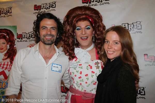 Daniel Hall (The Young and the Restless) and friend say hello to Dixie Longate Photo