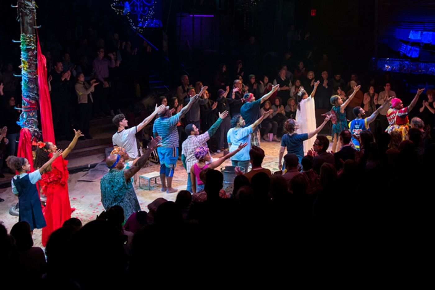 Photo Coverage: Michelle Williams Takes Her First Bows in ONCE ON THIS ISLAND Photo Coverage: Michelle Williams Takes Her First Bows in ONCE ON THIS ISLAND Image