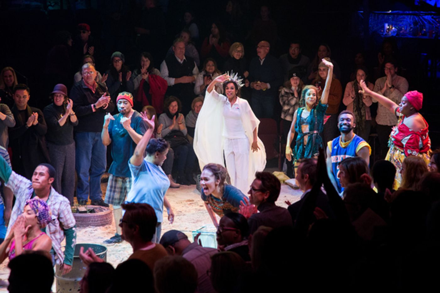 Photo Coverage: Michelle Williams Takes Her First Bows in ONCE ON THIS ISLAND Photo Coverage: Michelle Williams Takes Her First Bows in ONCE ON THIS ISLAND Image