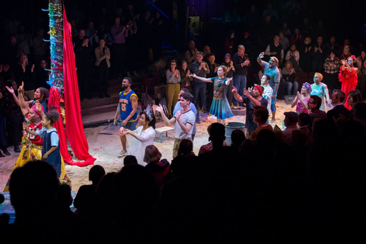 Photo Coverage: Michelle Williams Takes Her First Bows in ONCE ON THIS ISLAND Photo Coverage: Michelle Williams Takes Her First Bows in ONCE ON THIS ISLAND Image