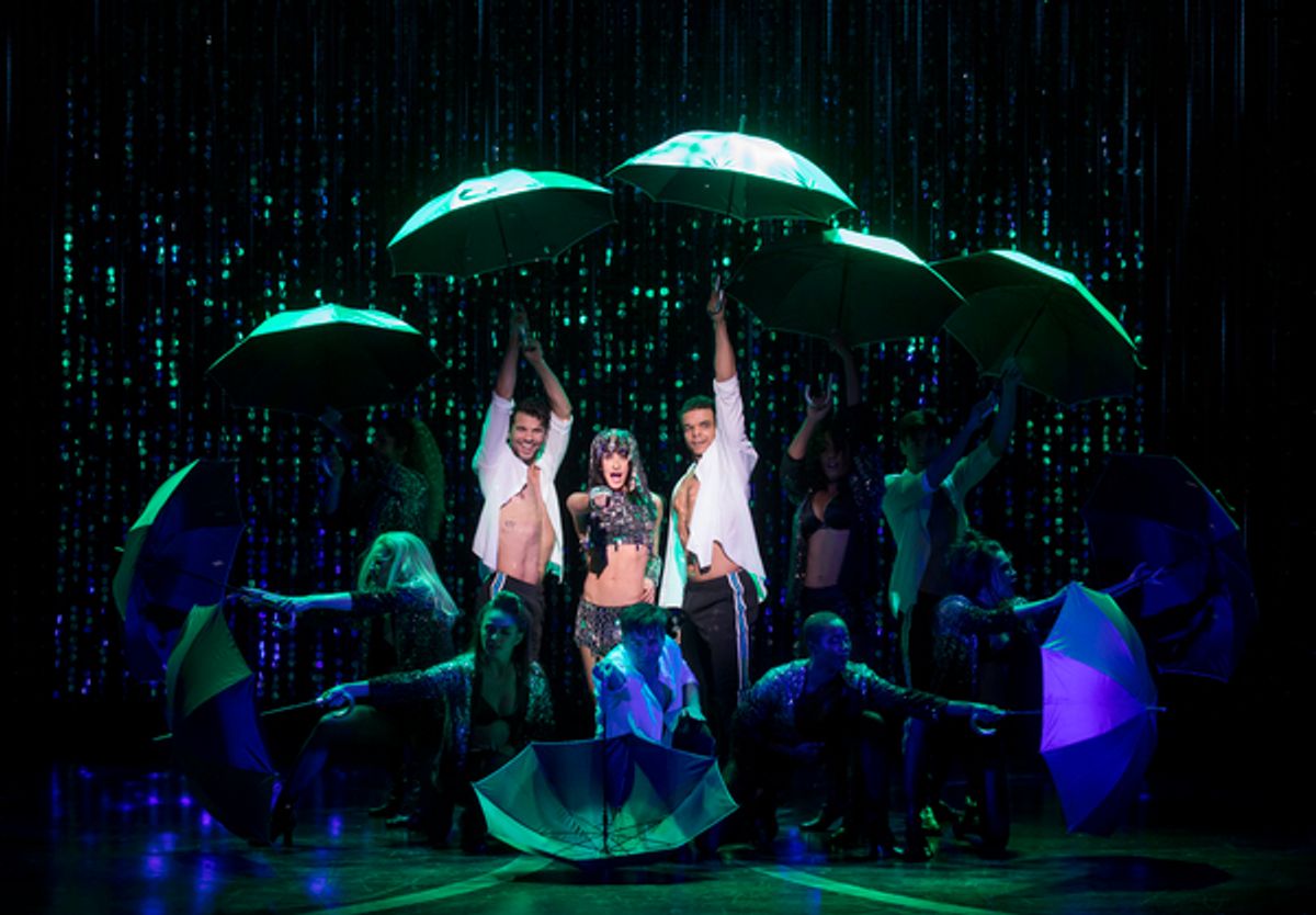 Micaela Diamond and the cast of The Cher Show at 