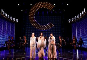 Teal Wicks, Stephanie J. Block, Micaela Diamond, and the cast of The Cher Show Photo