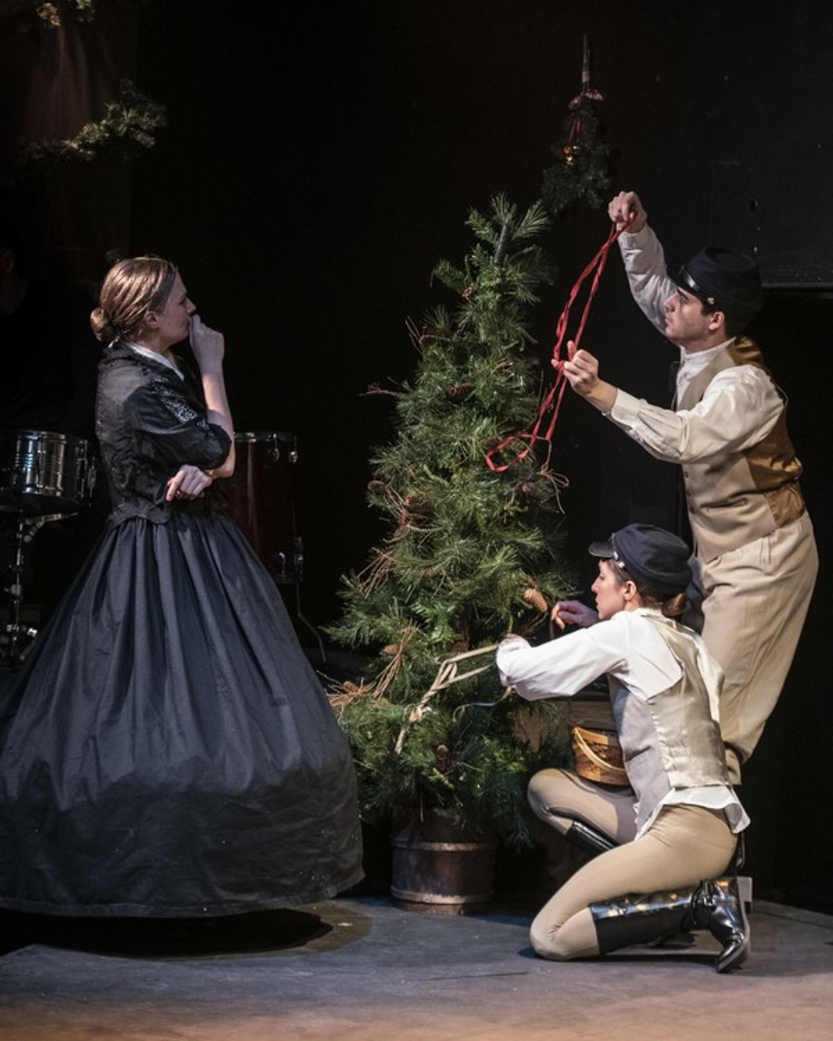 Rebecca Ballinger, Suzy Alden, and Tiziano D' Affuso at 