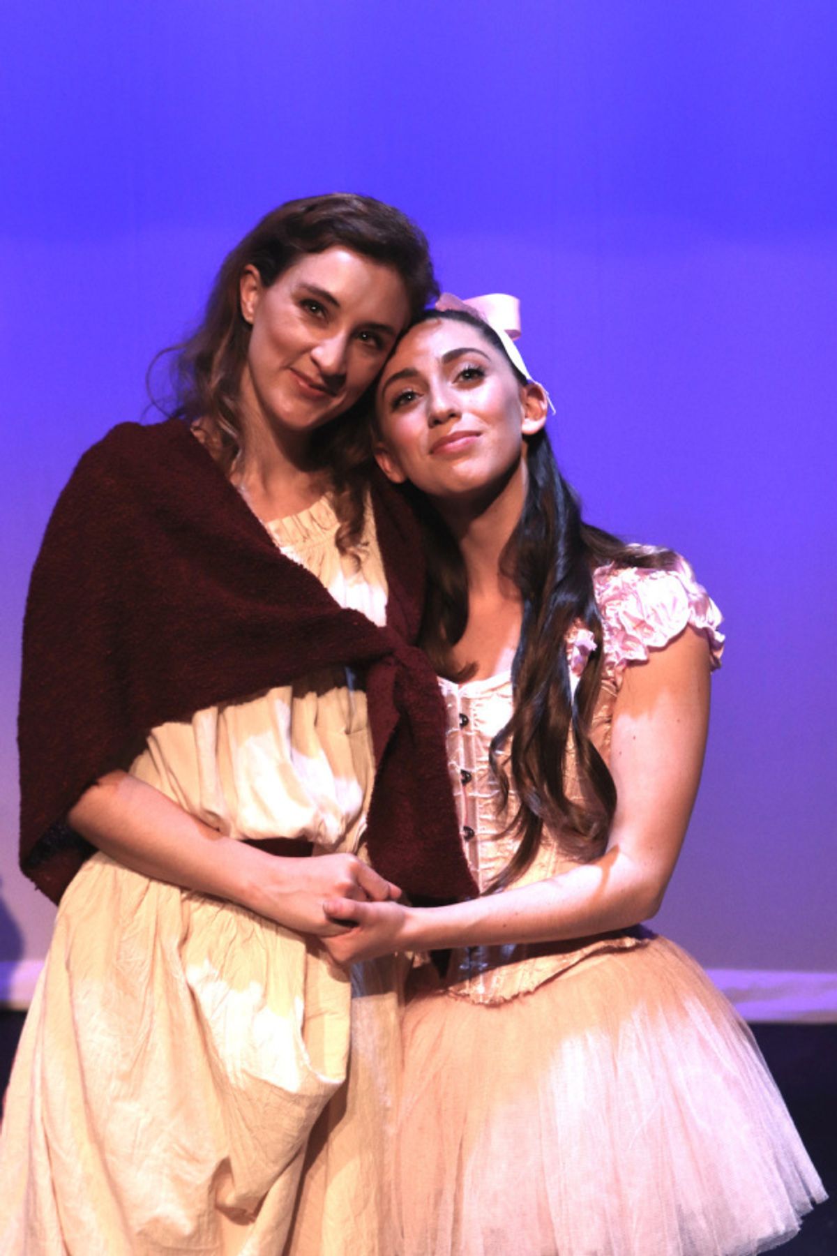 Heather Cadarette as Mama and Laura Sky Herman as Marie at 