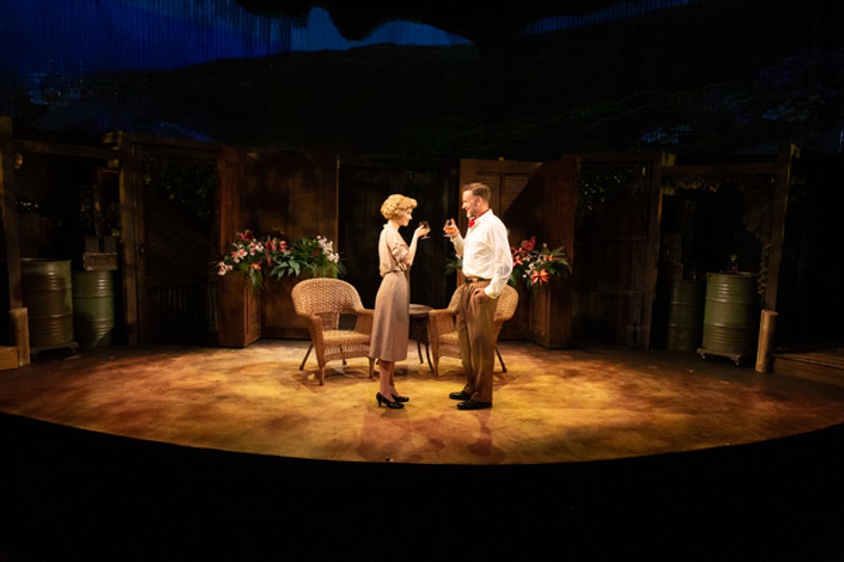 BEN DAVIS, the cast of South Pacific at 