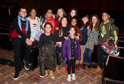 Bonale Fambrini (right) welcomed his Holiday Star Experience friends to the Radio Cit Photo
