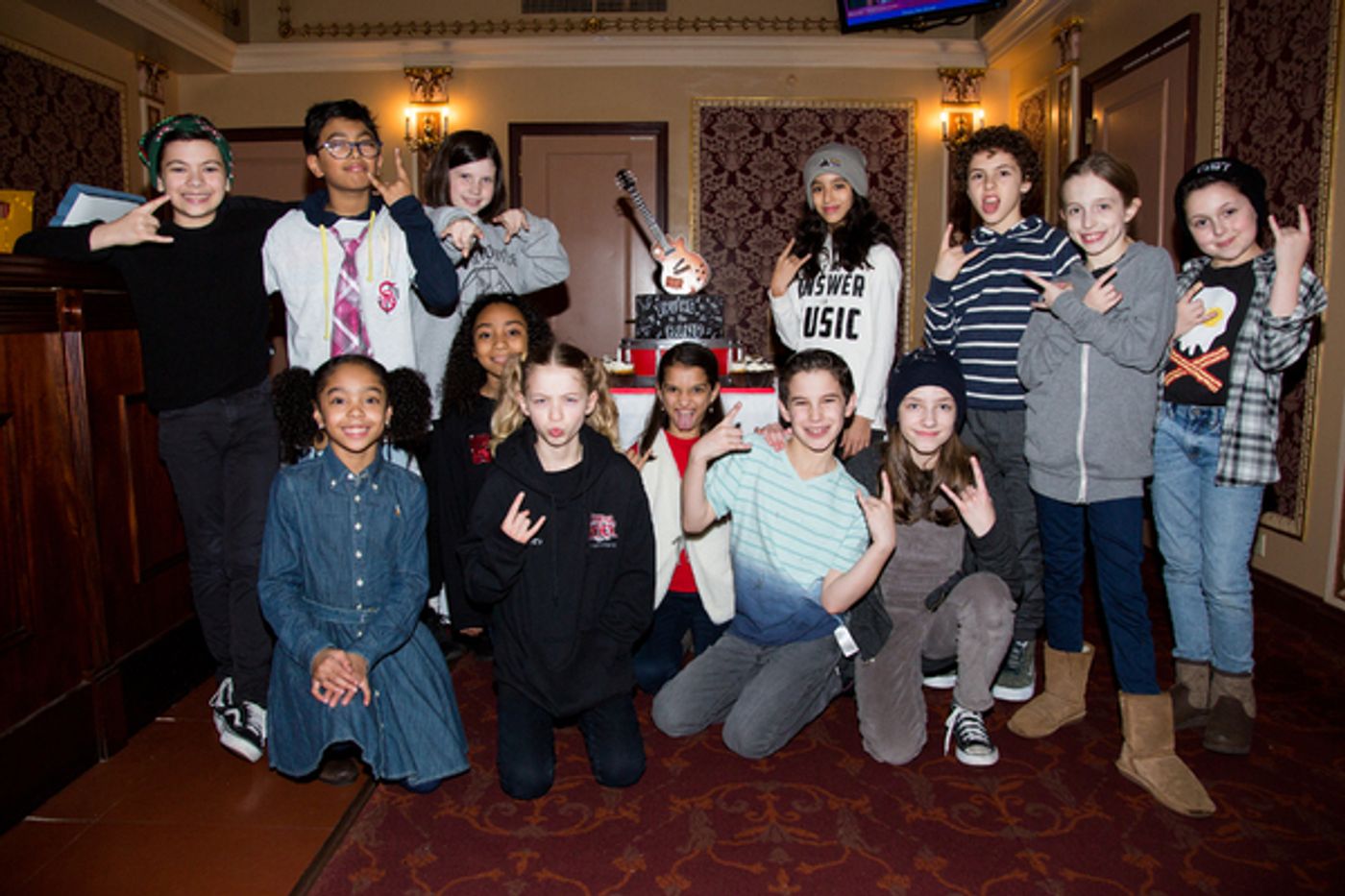 Photo Coverage: SCHOOL OF ROCK Celebrates Three Years On Broadway  Image