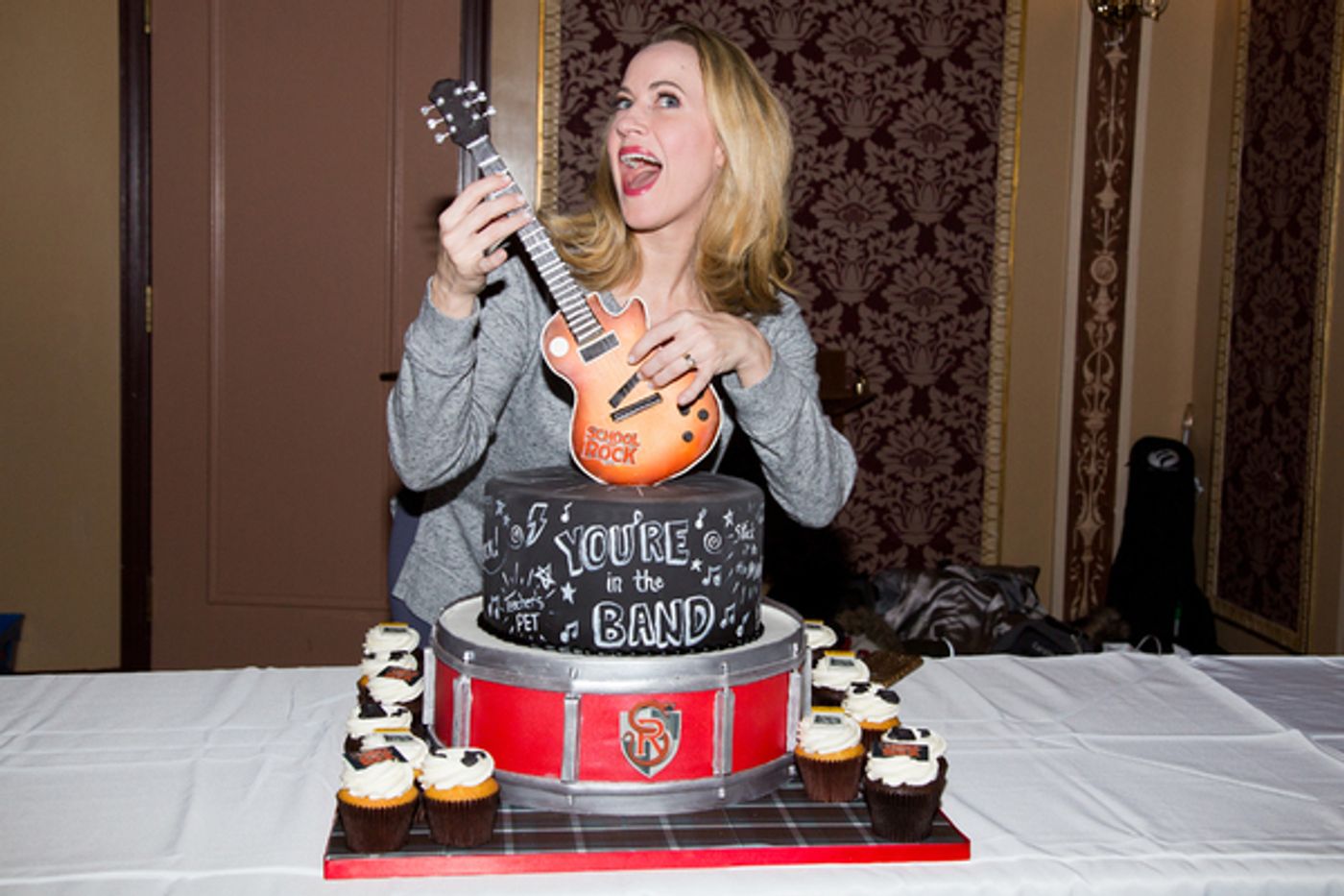 Photo Coverage: SCHOOL OF ROCK Celebrates Three Years On Broadway  Image