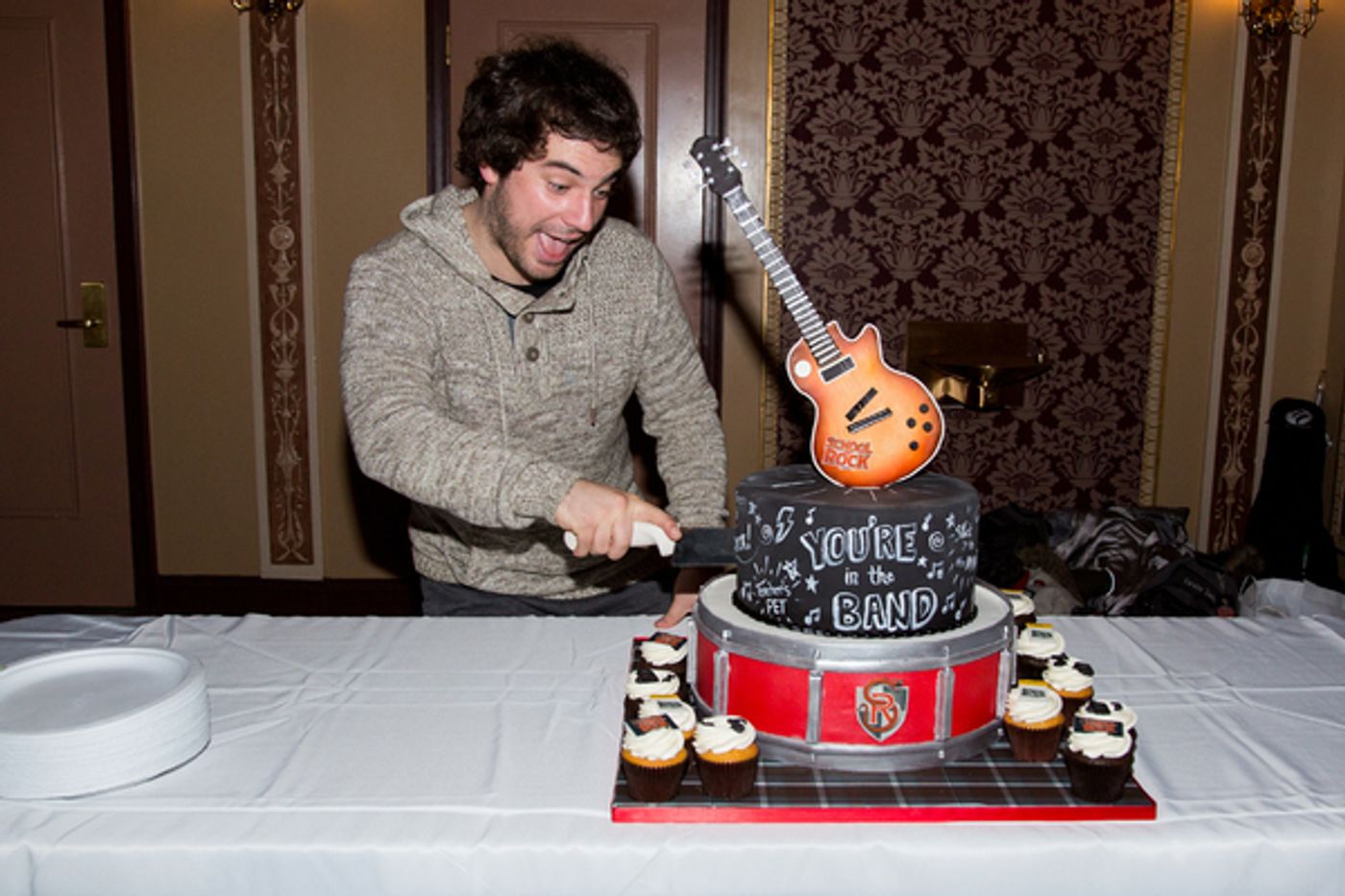 Photo Coverage: SCHOOL OF ROCK Celebrates Three Years On Broadway  Image