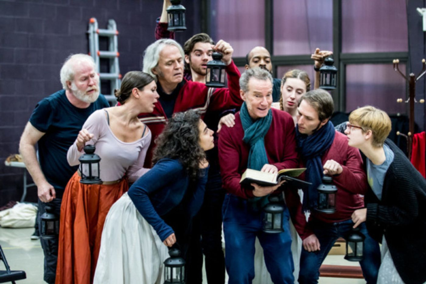 Photo Flash: In Rehearsal With Titan Theatre Company's A CHRISTMAS CAROL Photo Flash: In Rehearsal With Titan Theatre Company's A CHRISTMAS CAROL Image