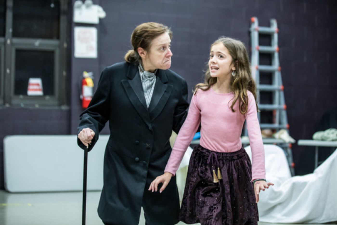 Photo Flash: In Rehearsal With Titan Theatre Company's A CHRISTMAS CAROL Photo Flash: In Rehearsal With Titan Theatre Company's A CHRISTMAS CAROL Image