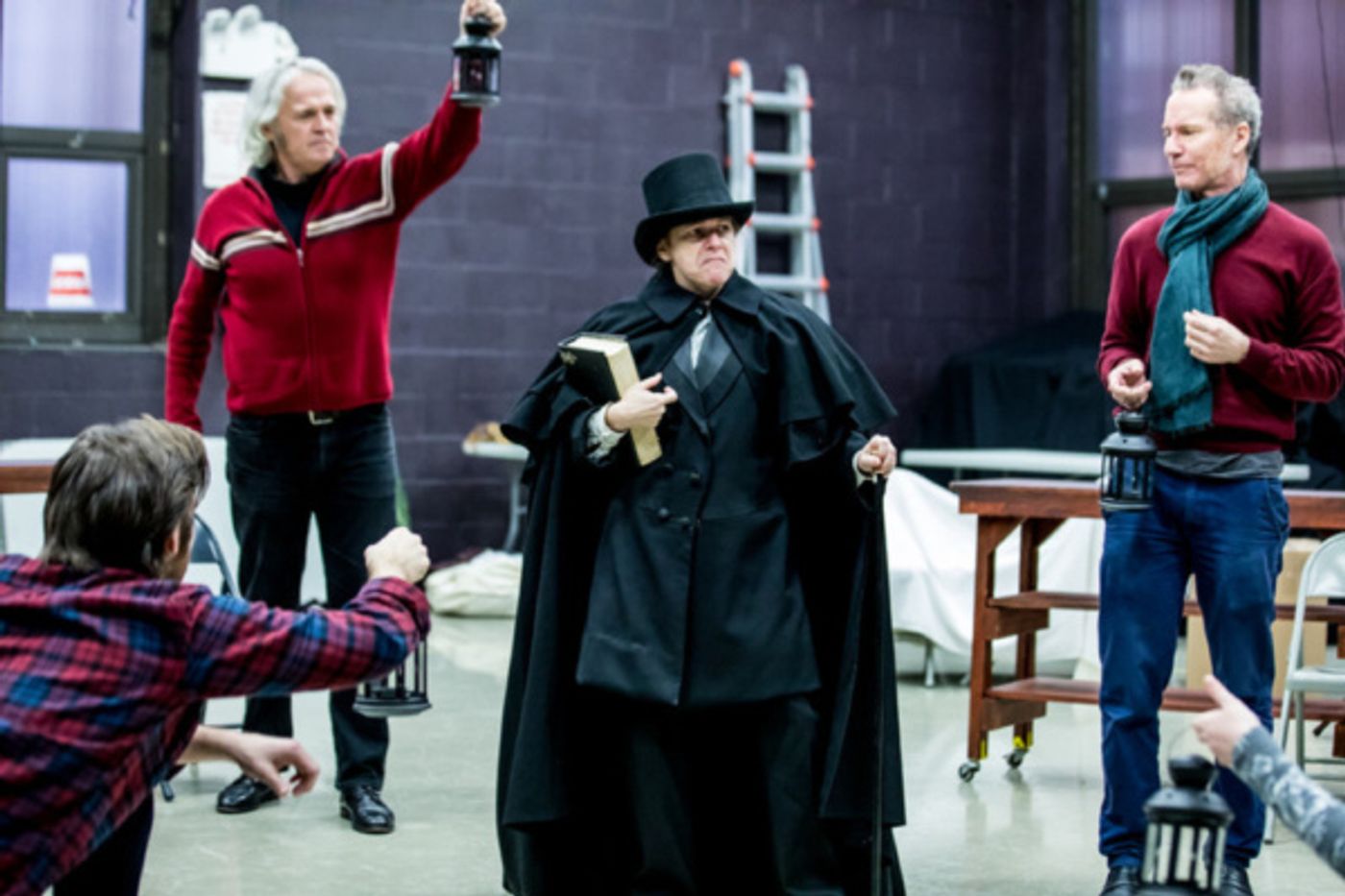 Photo Flash: In Rehearsal With Titan Theatre Company's A CHRISTMAS CAROL  Image