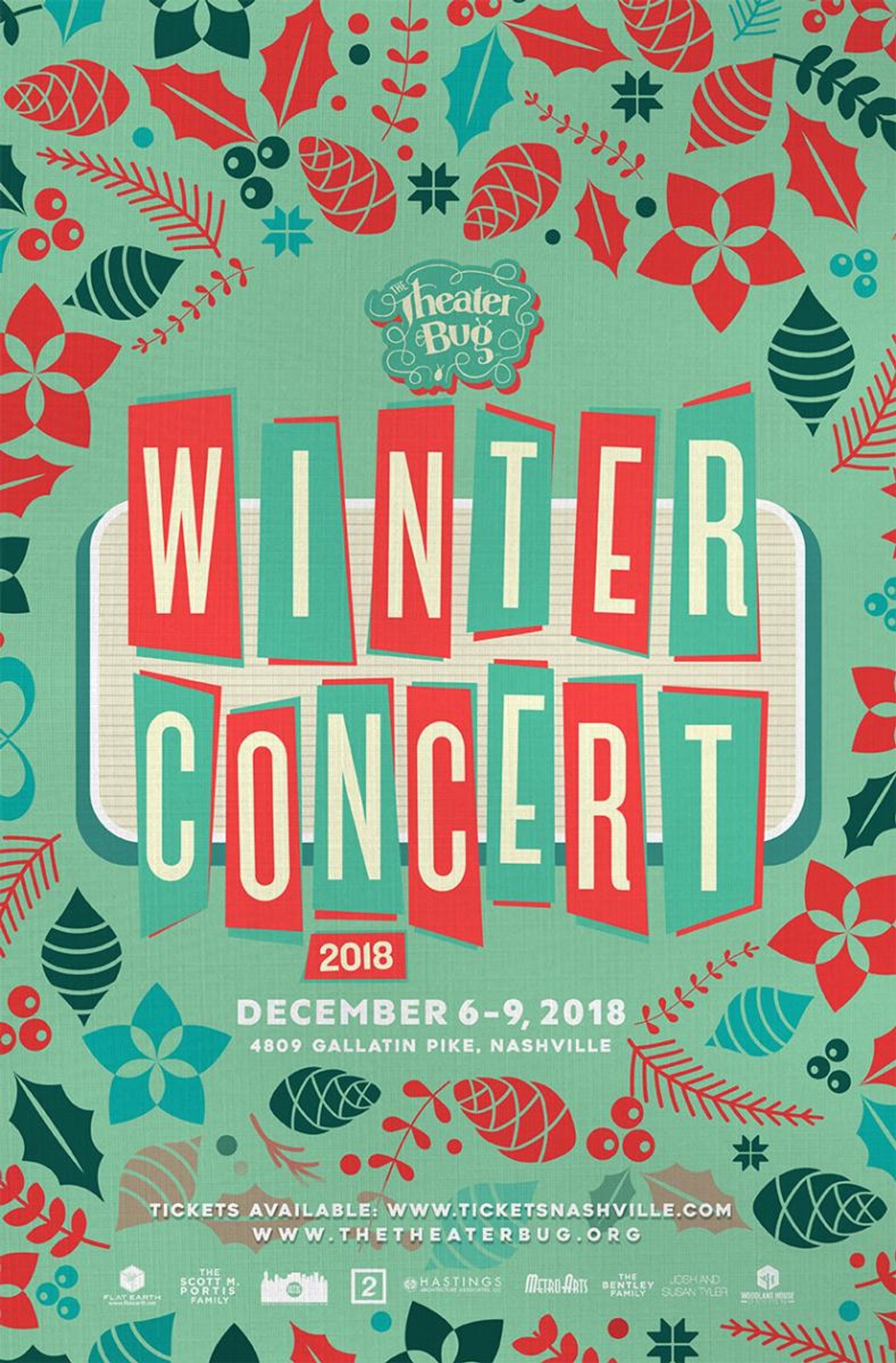 SAVE THE DATE: Nashville Theater Calendar for December 3, 2018  Image