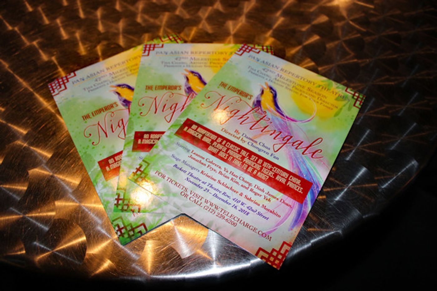 Photo Flash: Pan Asian Repertory Theatre Celebrates Opening Night of THE EMPEROR'S NIGHTINGALE Photo Flash: Pan Asian Repertory Theatre Celebrates Opening Night of THE EMPEROR'S NIGHTINGALE Image