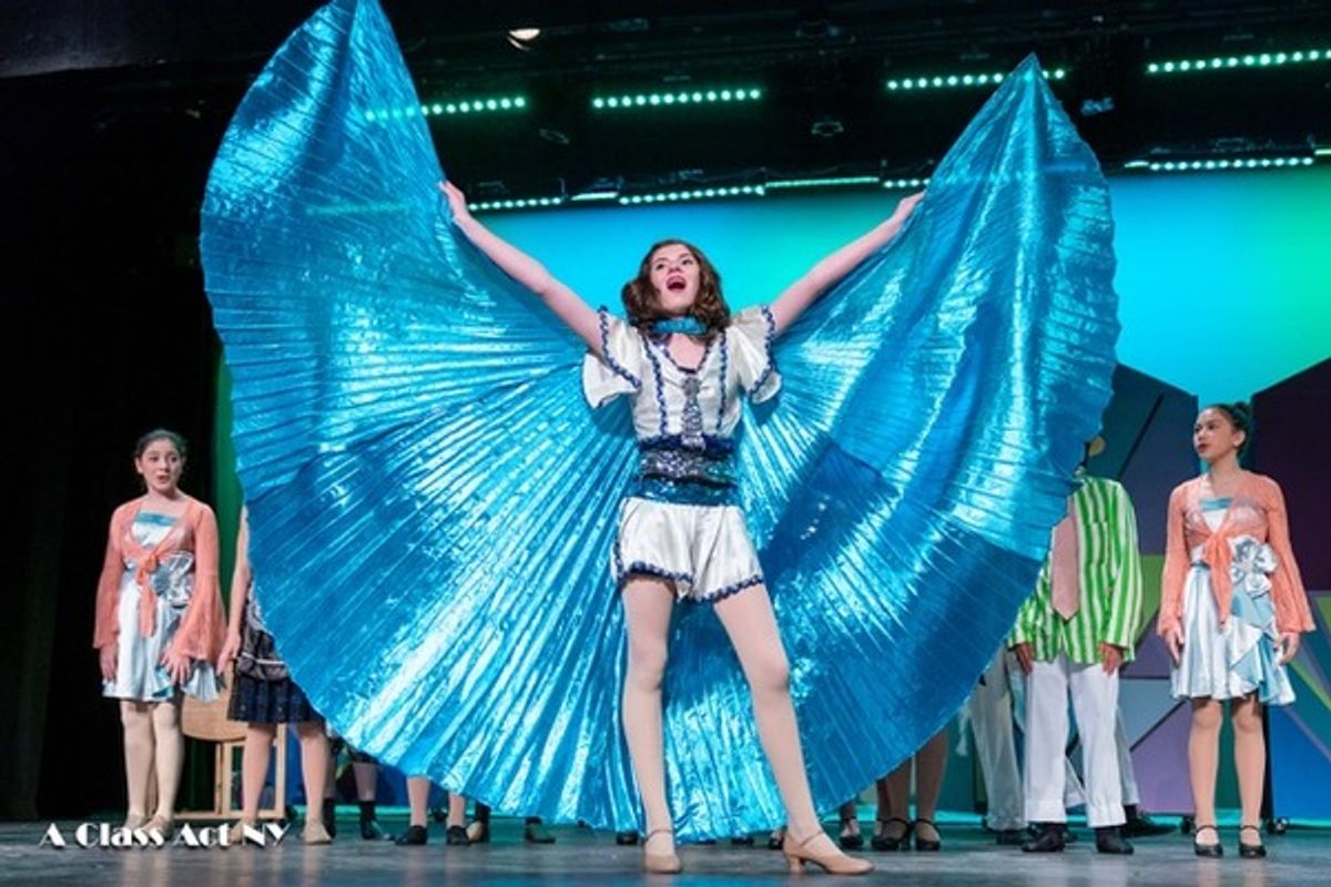 Katie Nieto as Janet Van De Graaff in the Cat&acirc;&euro;&trade;s Pajamas cast at 