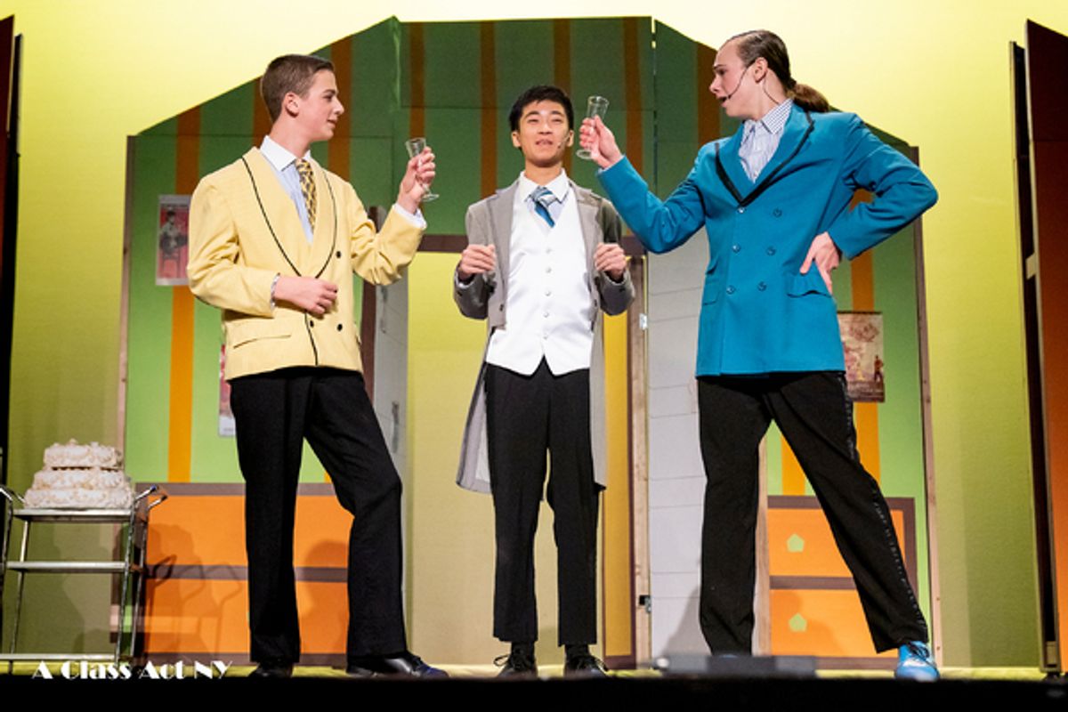 Judah Widzer, William Tom, and Jack Richman at 