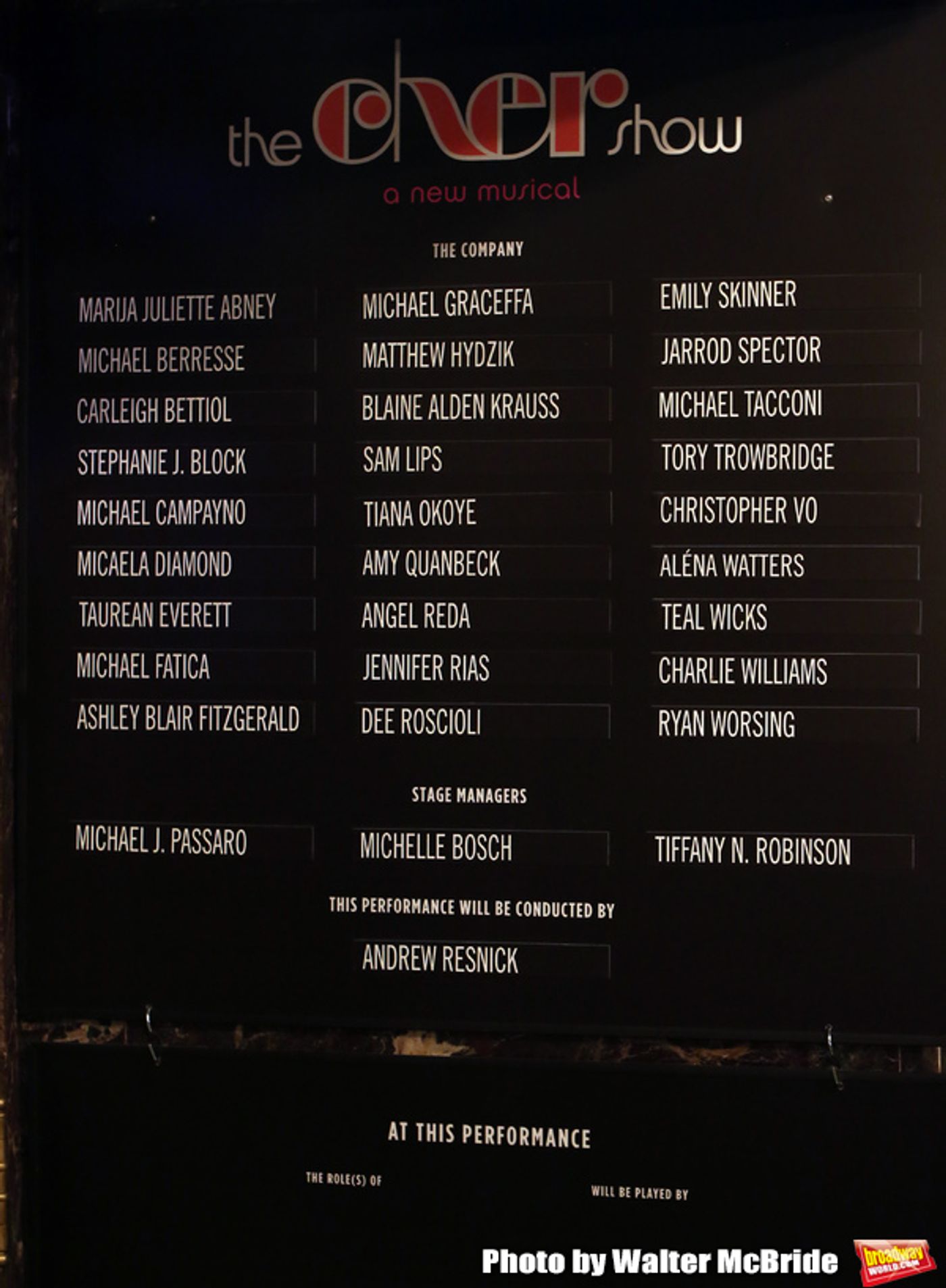 Photo Coverage: The Cast of THE CHER SHOW Takes Their Opening Night Bows and Performs With Cher  Image