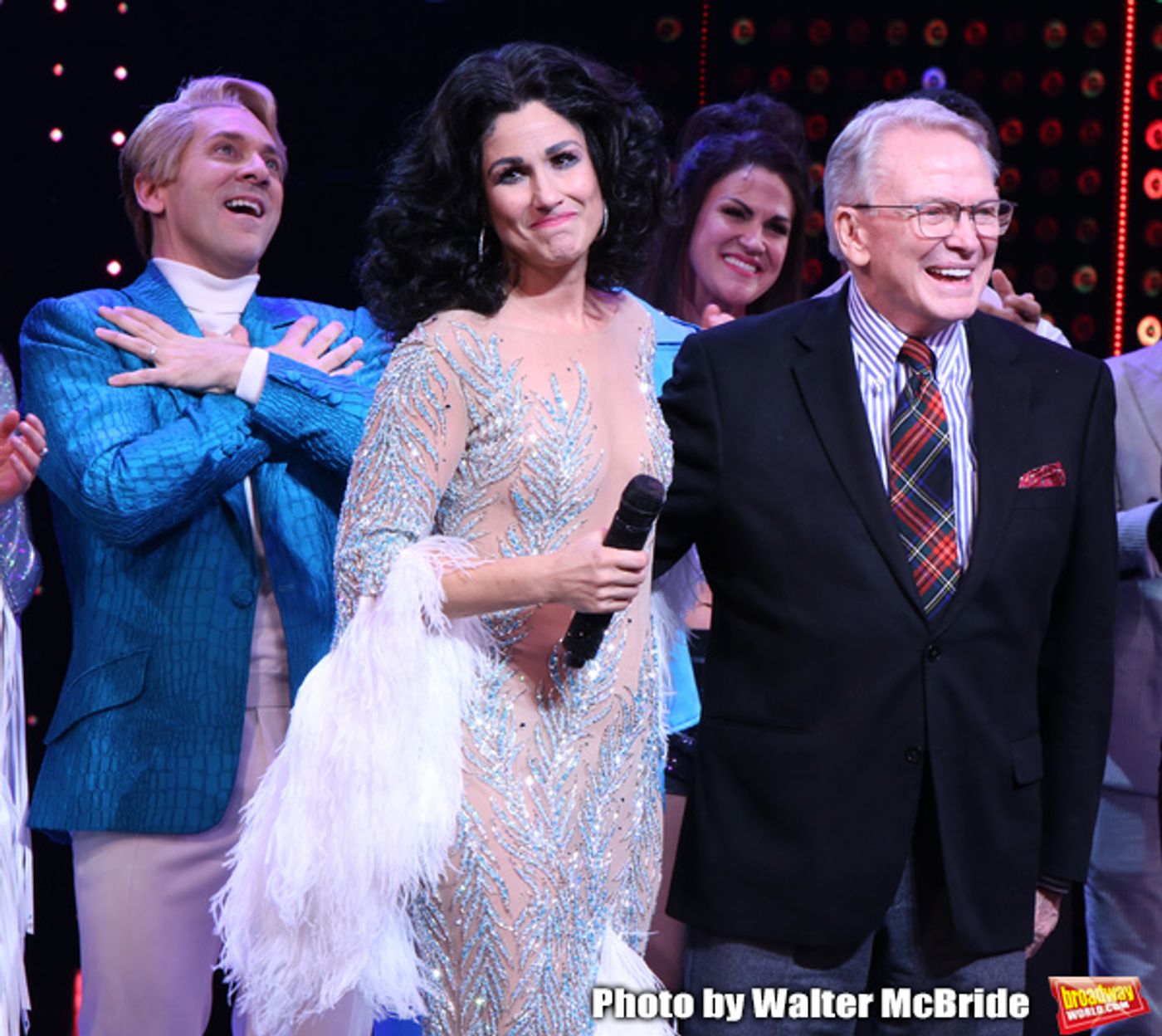 Photo Coverage: The Cast of THE CHER SHOW Takes Their Opening Night Bows and Performs With Cher  Image