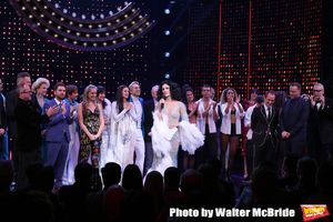 Stephanie J. Block, Bob Mackie, Jeffrey Seller, Jason Moore, Rick Elice and Christoph Photo
