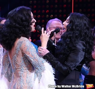 Stephanie J. Block and Cher  Photo