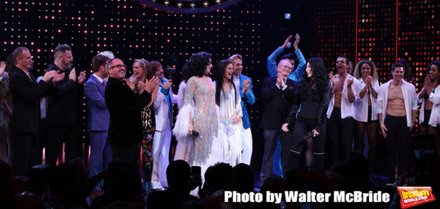 Photo Coverage: The Cast of THE CHER SHOW Takes Their Opening Night Bows and Performs With Cher  Image