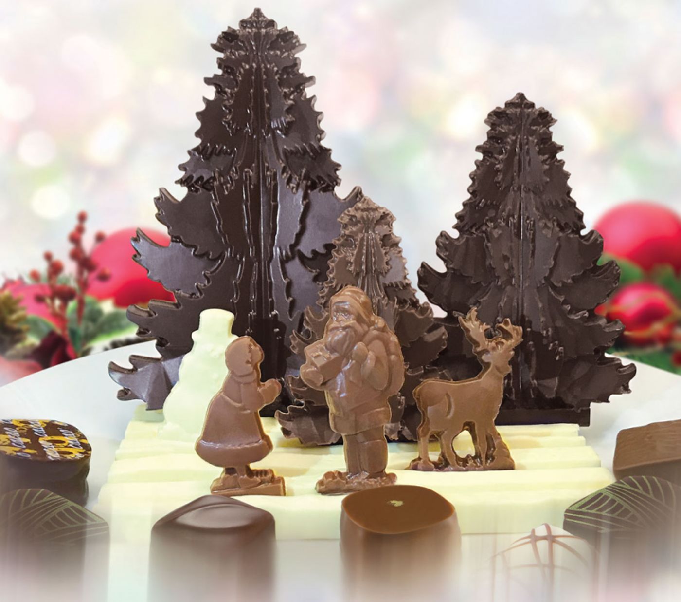 ChocoVoice by MICHEL CLUIZEL is an Inspired Gift of Fine Chocolates with a Jingle or Recorded Message  Image