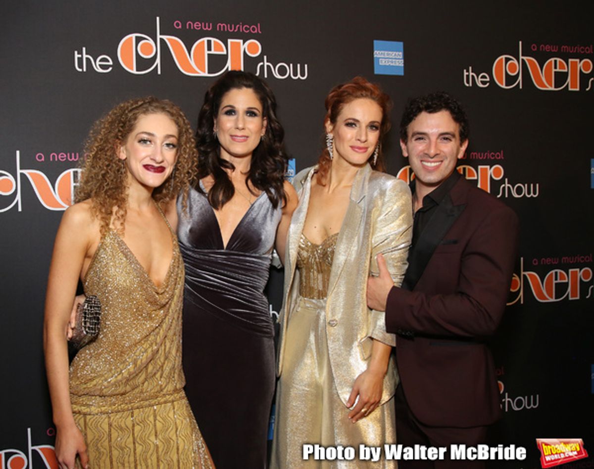 Micaela Diamond, Stephanie J. Block, Teal Wicks, and Jarrod Spector at 