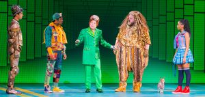 Eric Craig as Tin Man, Matt Nethersole as Scarecrow, Eddie Glen as Mr. Green, Daniel  Photo