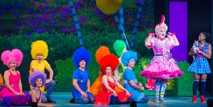 Michael De Rose as Sugarbum The Good Witch of the North (in pink), Camille Eanga-Sele Photo