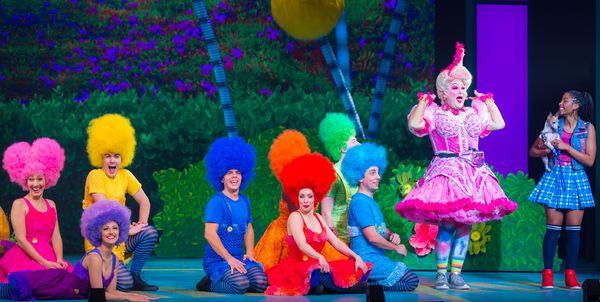 Michael De Rose as Sugarbum The Good Witch of the North (in pink), Camille Eanga-Sele Photo