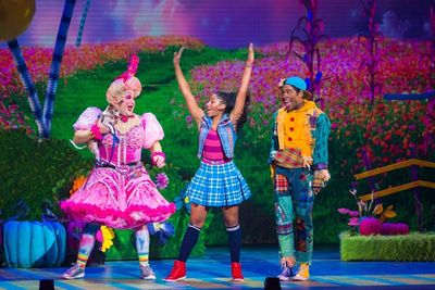 Michael De Rose as Sugarbum The Good Witch of the North, Camille Eanga-Selenge as Dor Photo