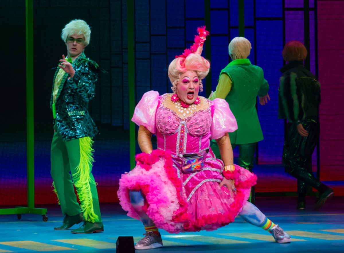 Michael De Rose as Sugarbum The Good Witch of the North in The Wizard of OZ 2. Photo by Racheal McCaig at 