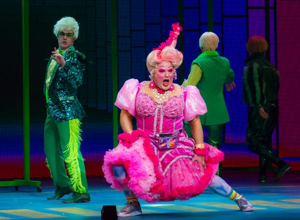 Michael De Rose as Sugarbum The Good Witch of the North in The Wizard of OZ 2. Photo  Photo